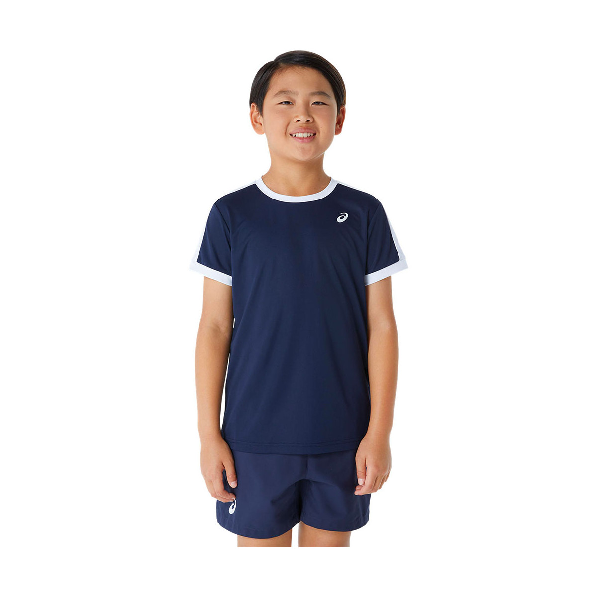 Asics T-Shirt Jungen Marineblau