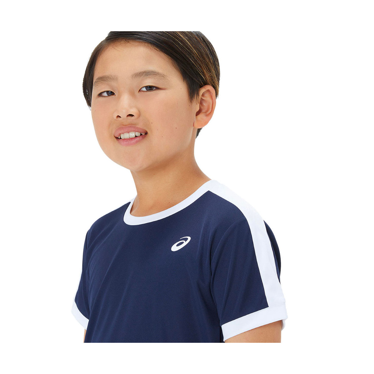 Asics T-Shirt Jungen Marineblau