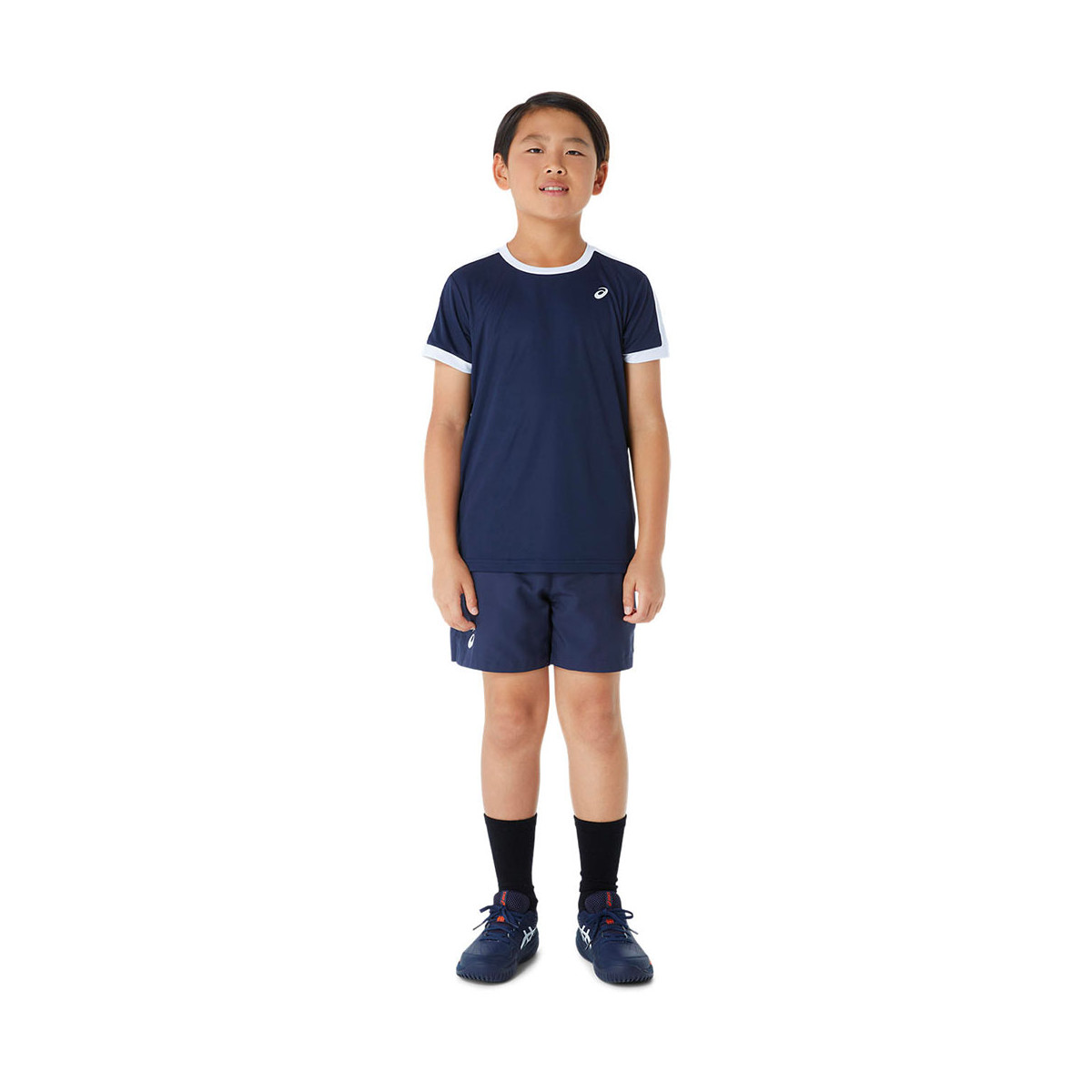 Asics T-Shirt Jungen Marineblau