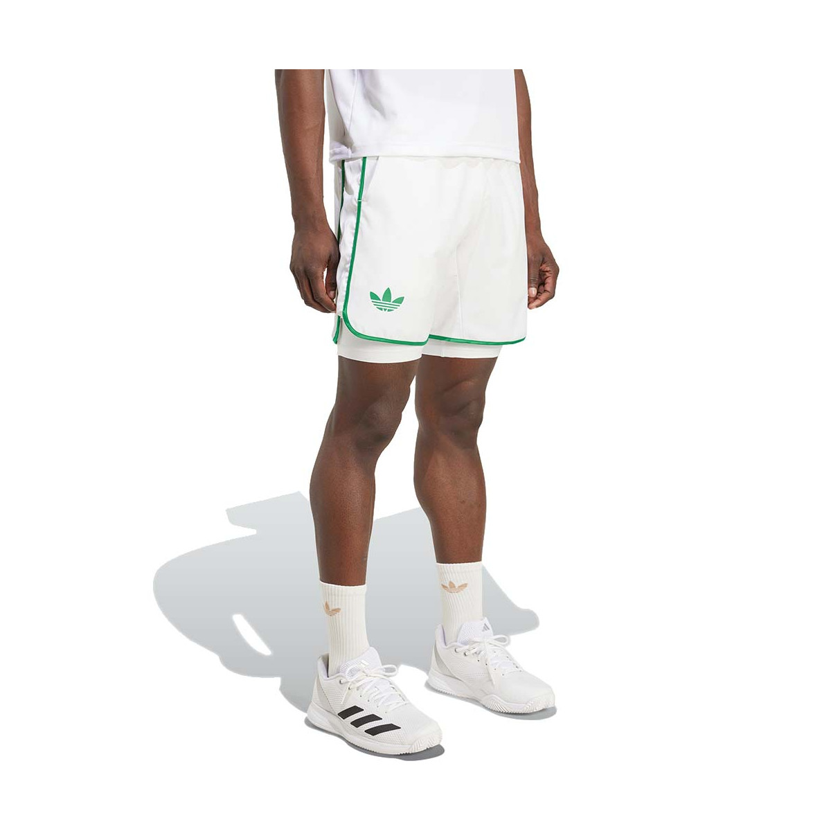 Adidas Originals Pro 2N1 Short Wei&szlig;