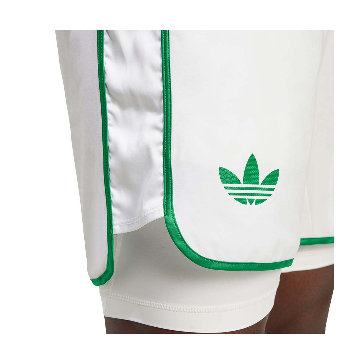 Adidas Originals Pro 2N1 Short Wei&szlig;
