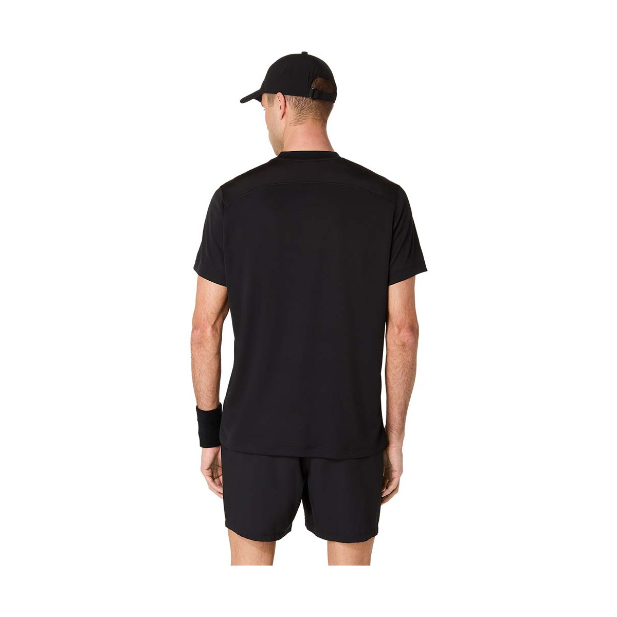 Asics Court SS T-Shirt Schwarz
