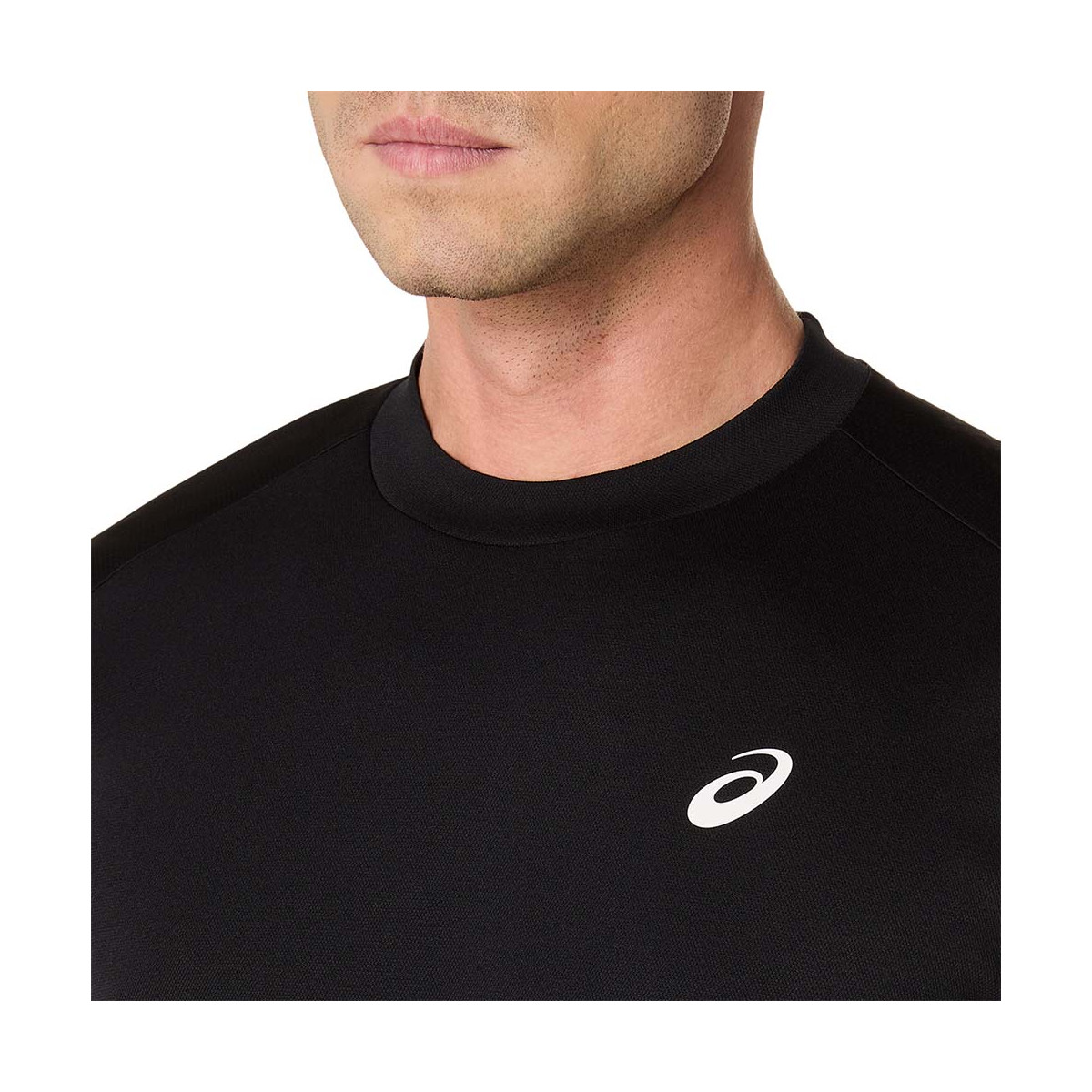 Asics Court SS T-Shirt Schwarz
