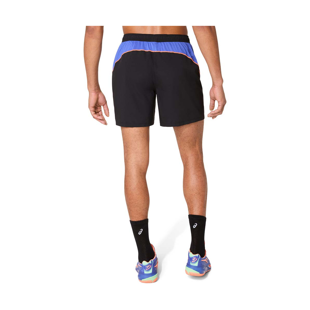Asics Padel Court Short Schwarz / Blau