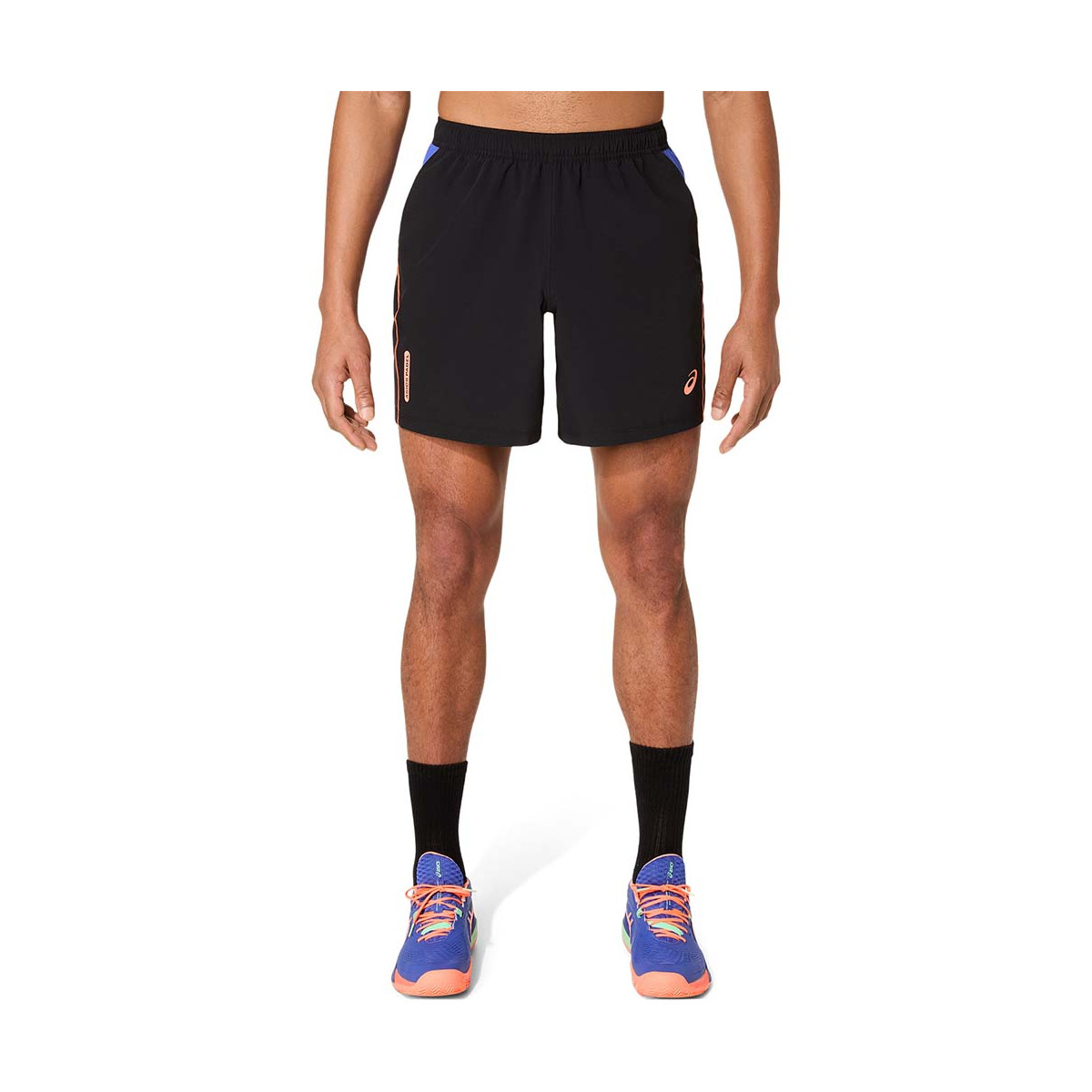 Asics Padel Court Short Schwarz / Blau