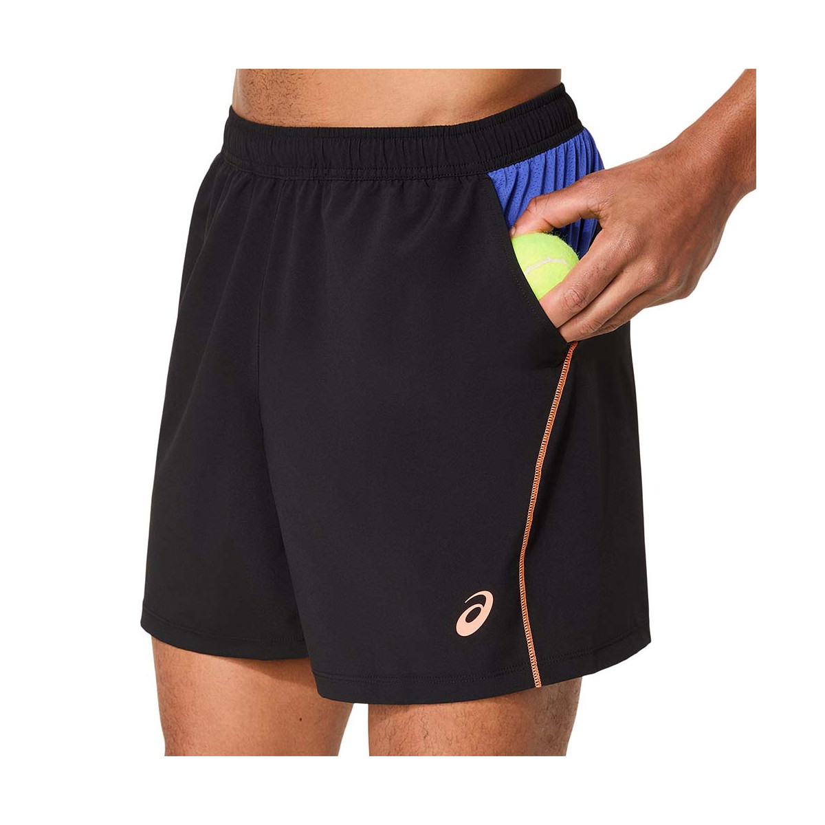 Asics Padel Court Short Schwarz / Blau