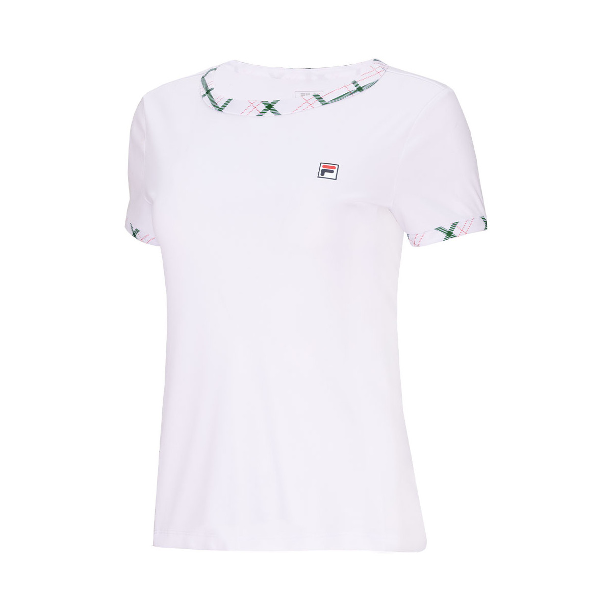 Fila Yamila T-Shirt Damen Wei&szlig;