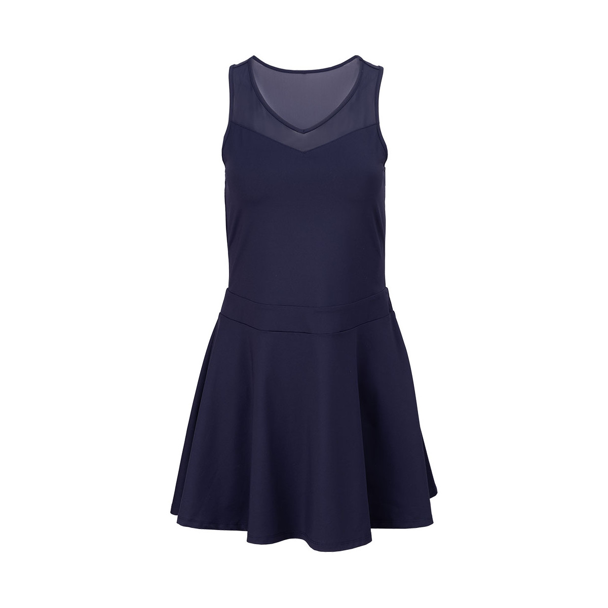 Fila Franja Kleid Marineblau
