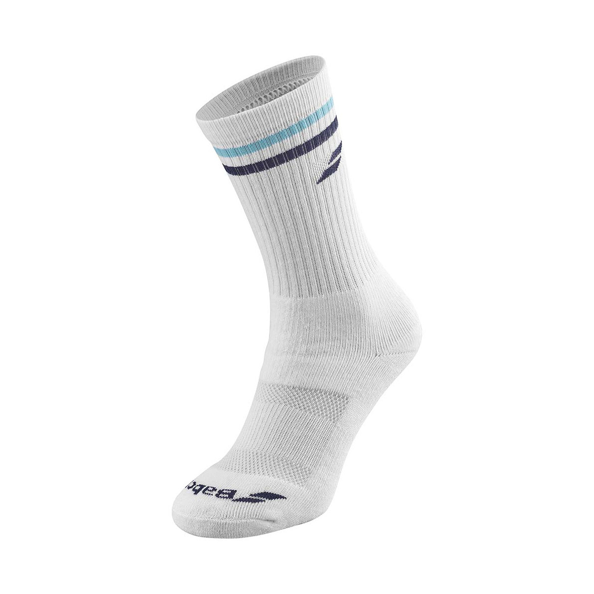 Babolat Team Single Socken Wei&szlig; / Blau