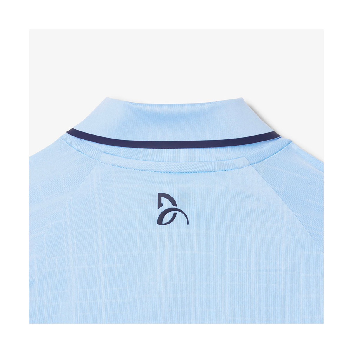 Lacoste Tennis Novak Djokovic On Court Poloshirt Pastellblau