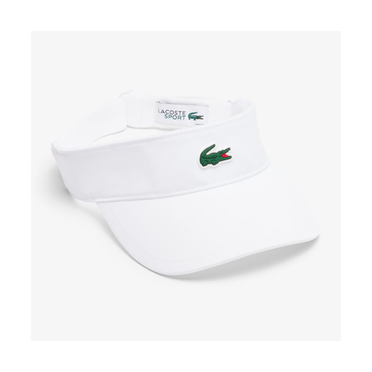 Lacoste Visor Wei&szlig;