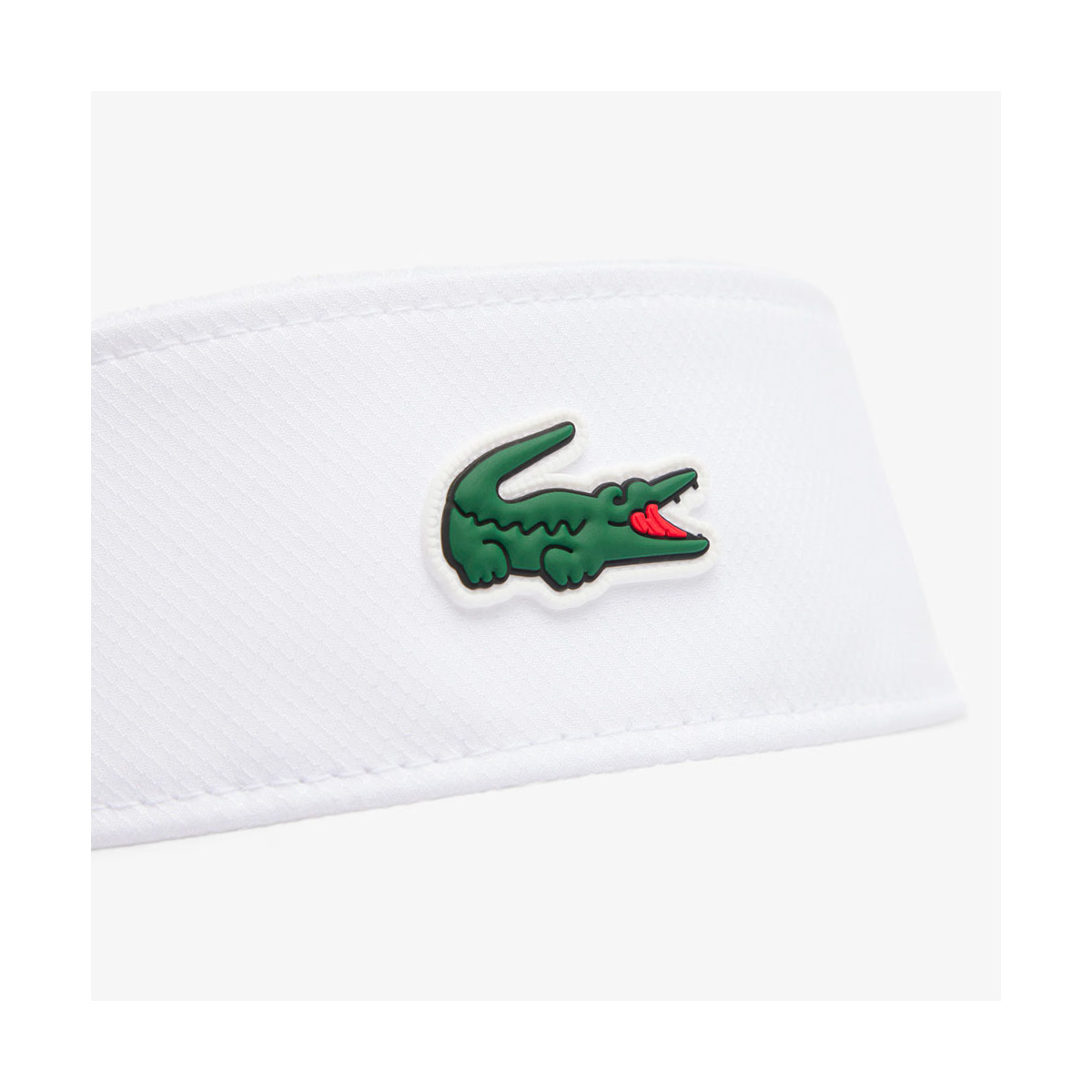 Lacoste Visor Wei&szlig;