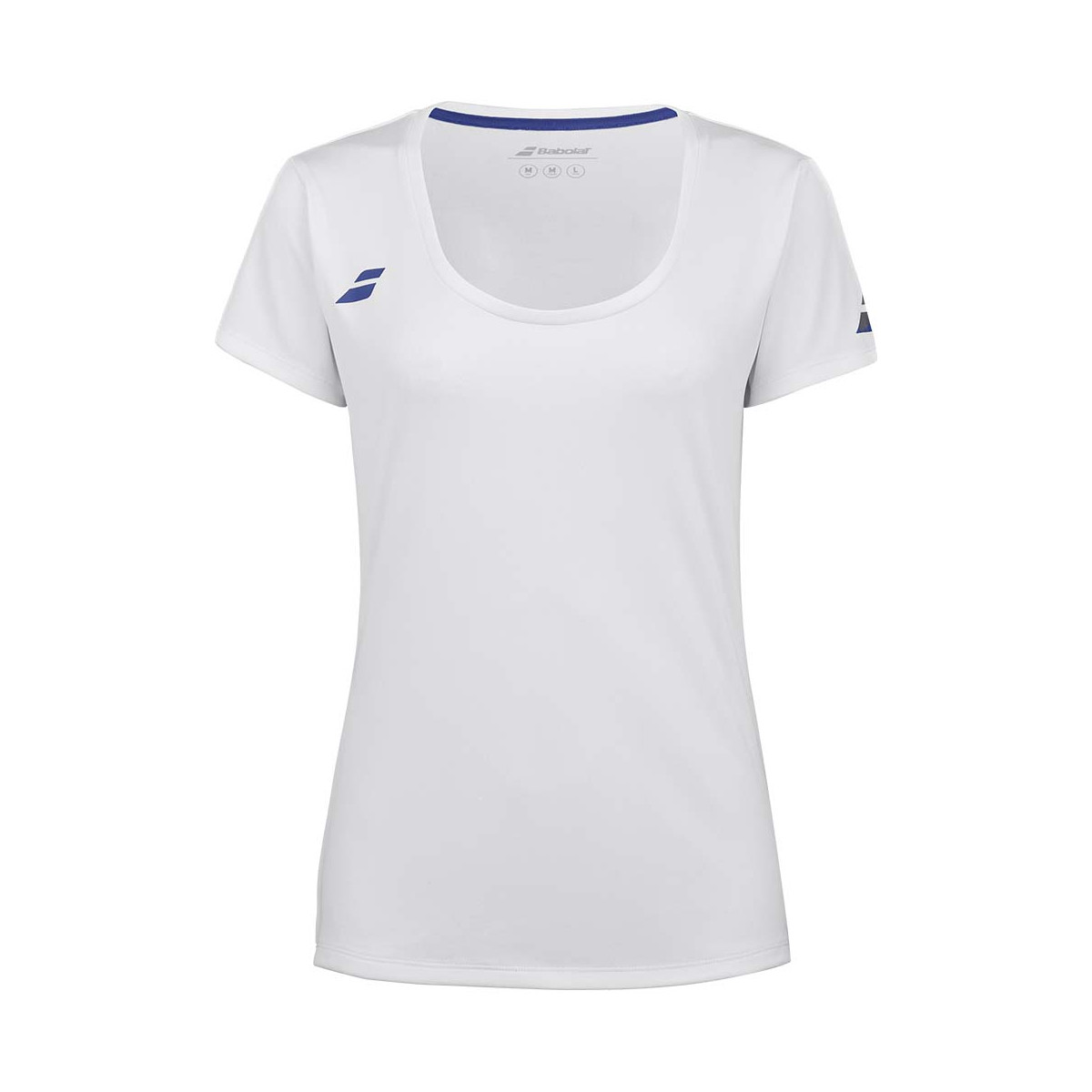 Babolat Play Cap T-Shirt Damen Wei&szlig;