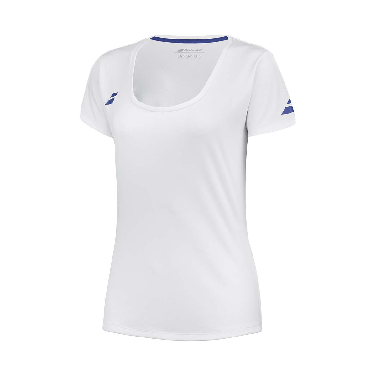 Babolat Play Cap T-Shirt Damen Wei&szlig;