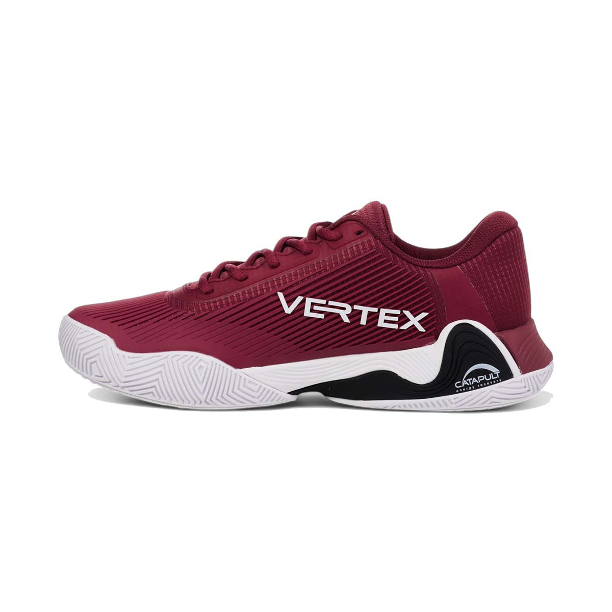 Bullpadel Vertex Vibram 25I Padelschuhe Bordeaux