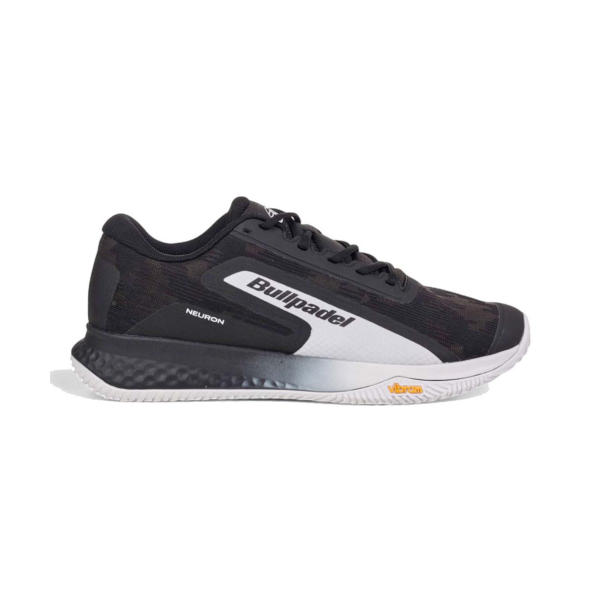Bullpadel Neuron Vibram 25I Padelschuhe Schwarz / Wei&szlig;