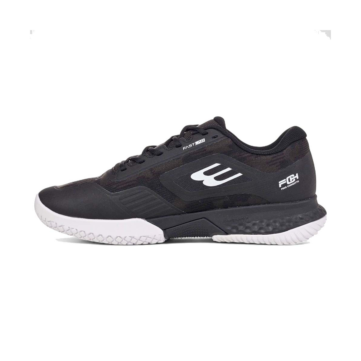Bullpadel Neuron Vibram 25I Padelschuhe Schwarz / Wei&szlig;
