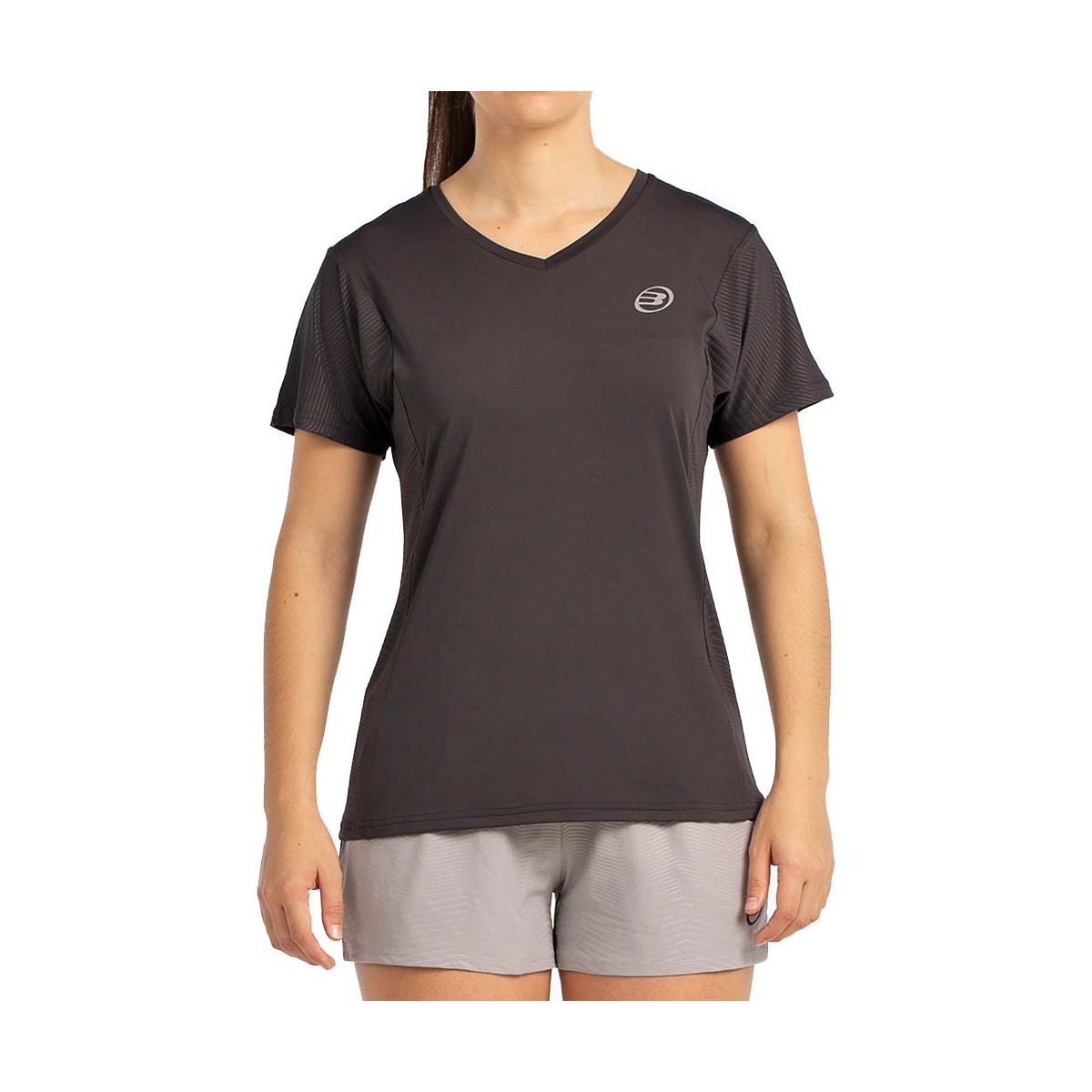 Bullpadel Eches T-Shirt Schwarz