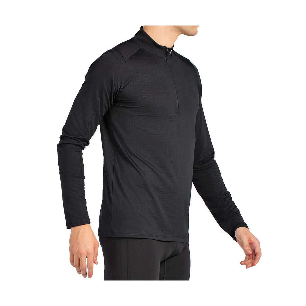 Bullpadel Brise Langarmshirt Schwarz