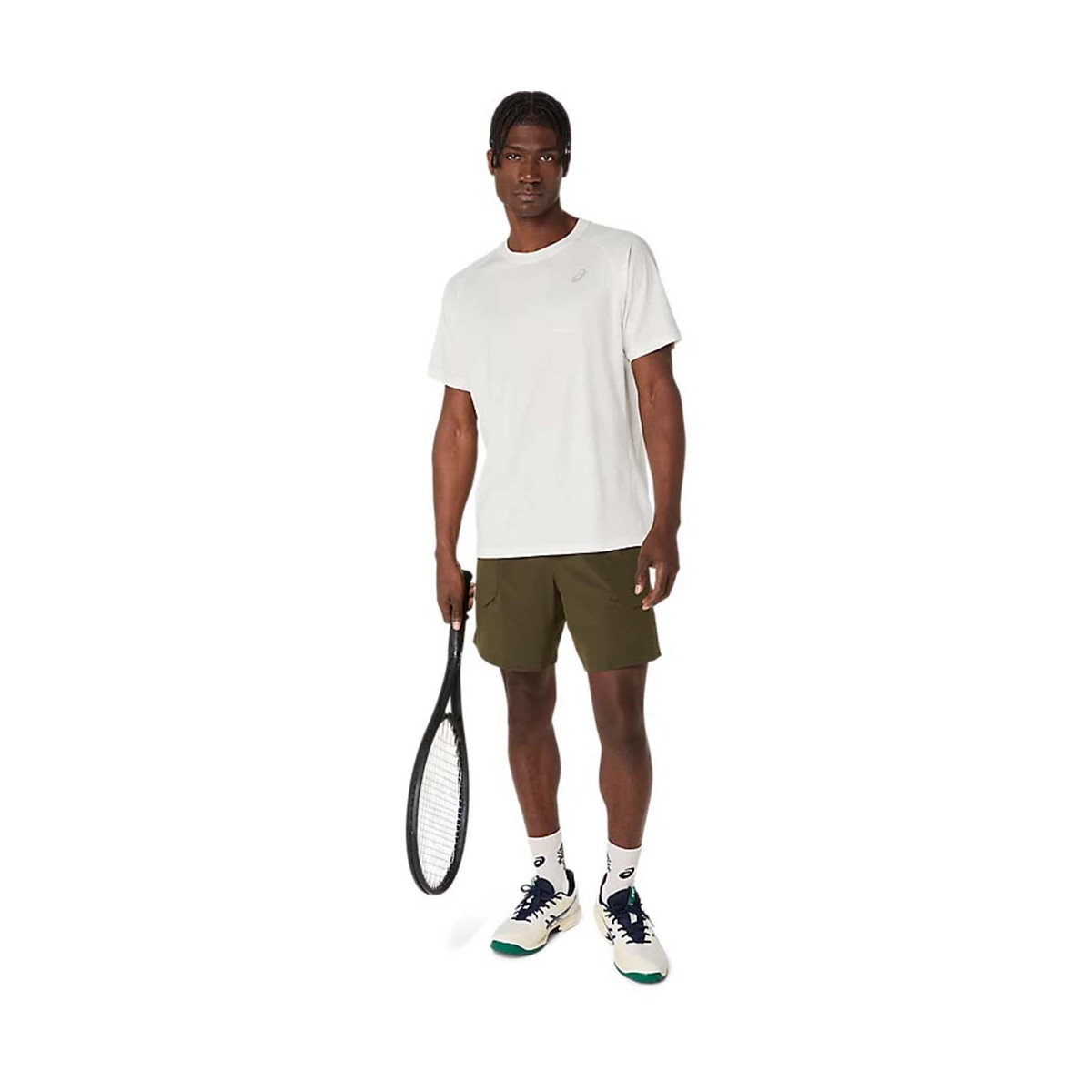 Asics Game All Over T-Shirt Creme