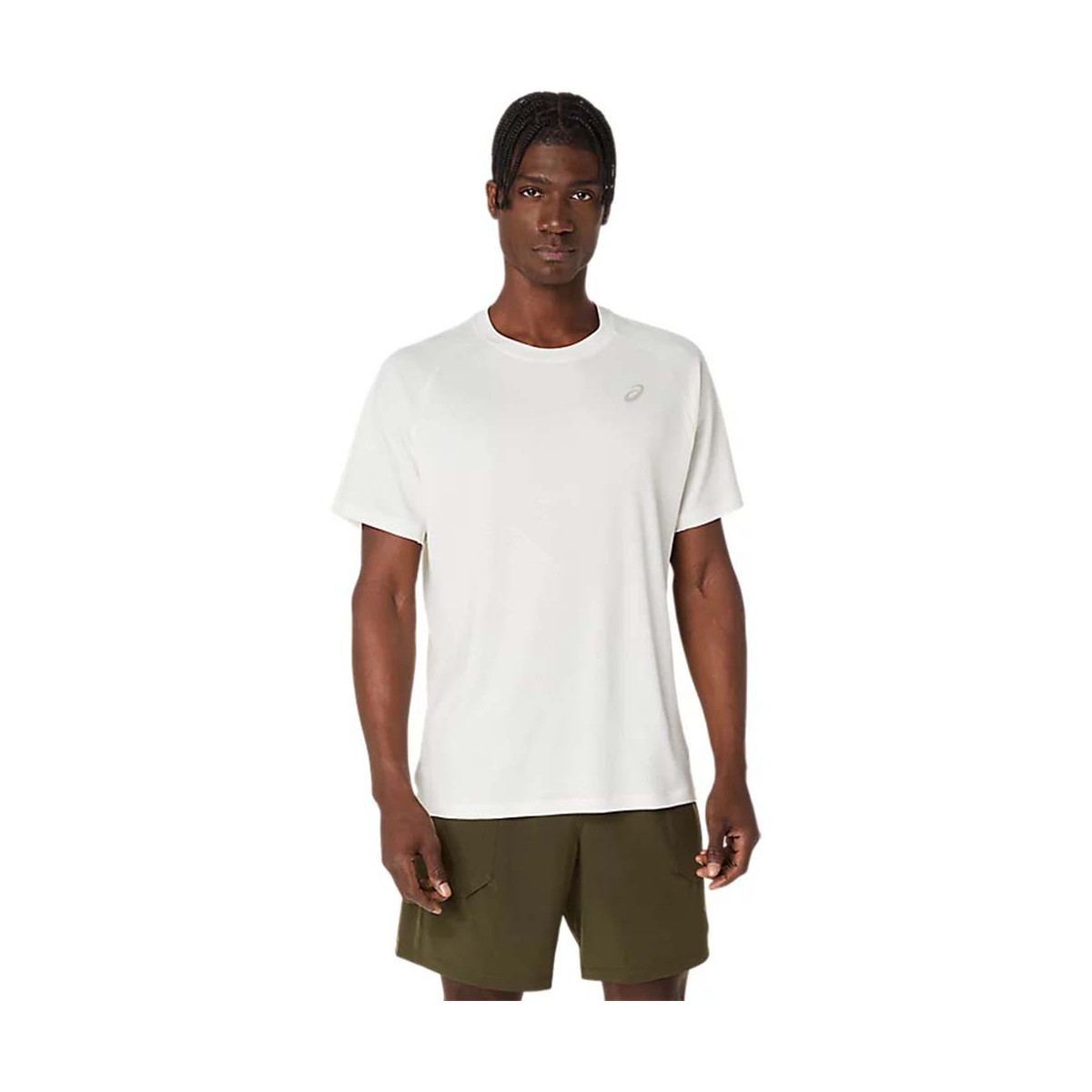Asics Game All Over T-Shirt Creme