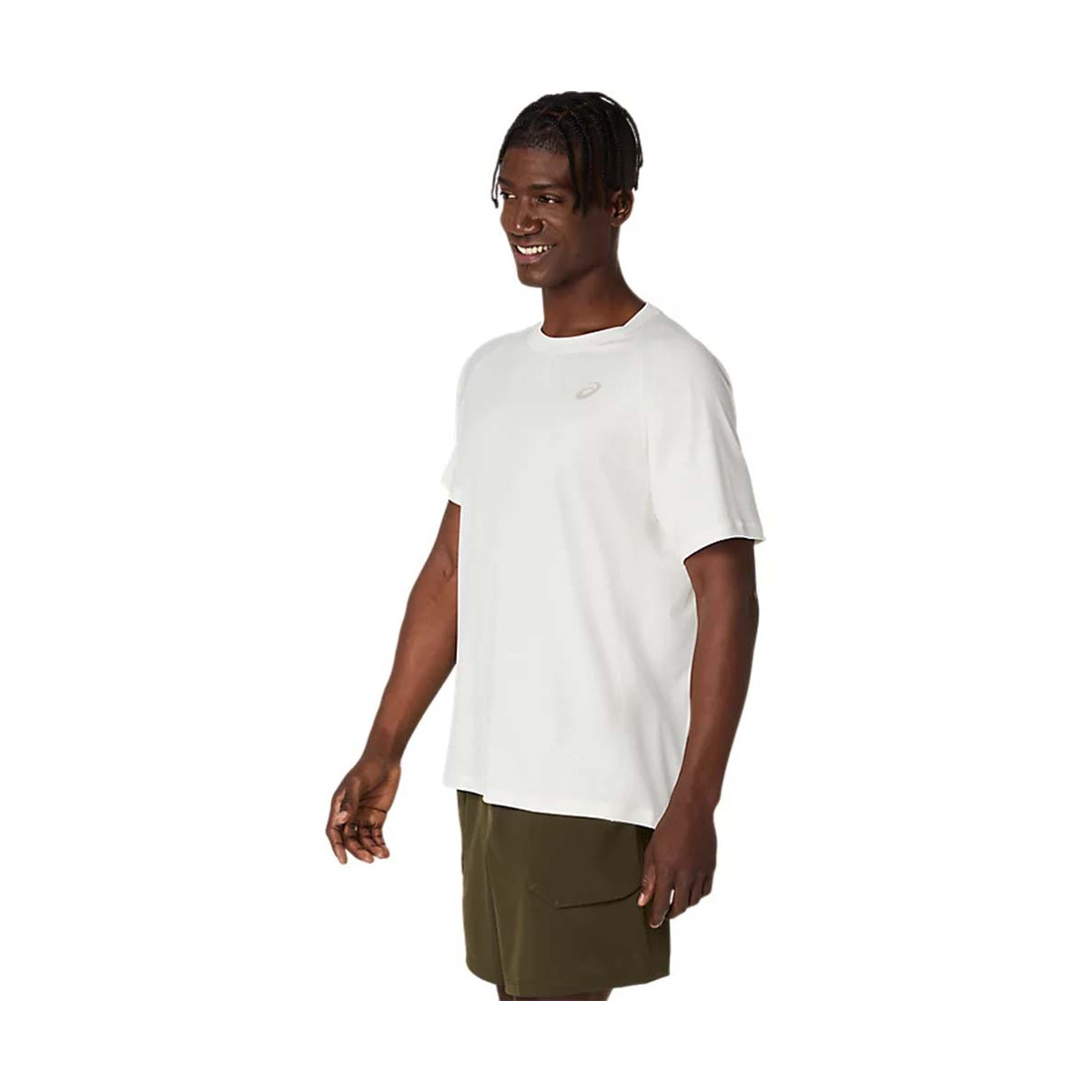 Asics Game All Over T-Shirt Creme