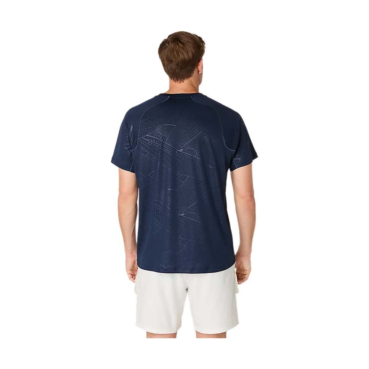Asics Game All Over T-Shirt Nachtblau
