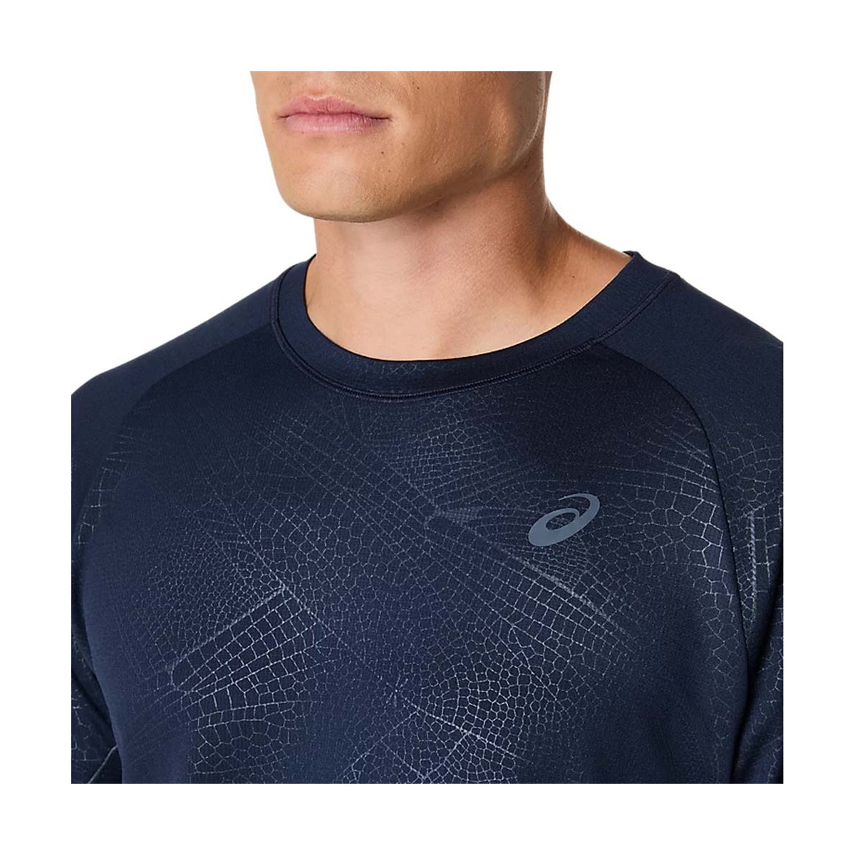 Asics Game All Over T-Shirt Nachtblau