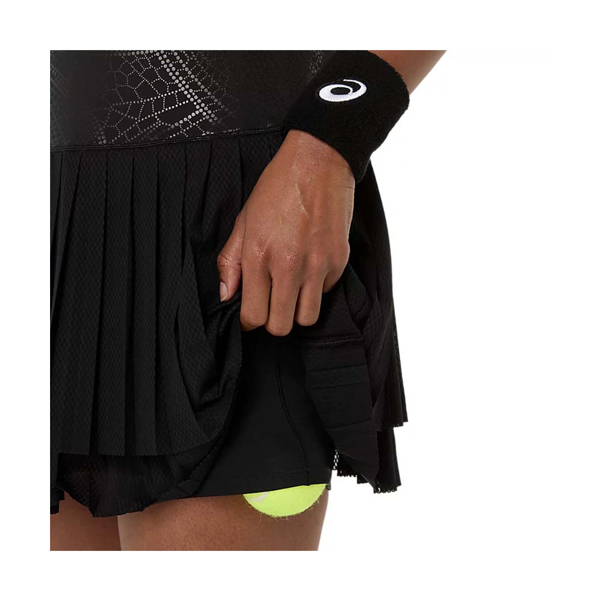 Asics Match Kleid Damen Schwarz