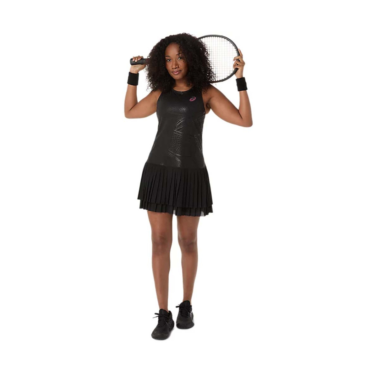 Asics Match Kleid Damen Schwarz