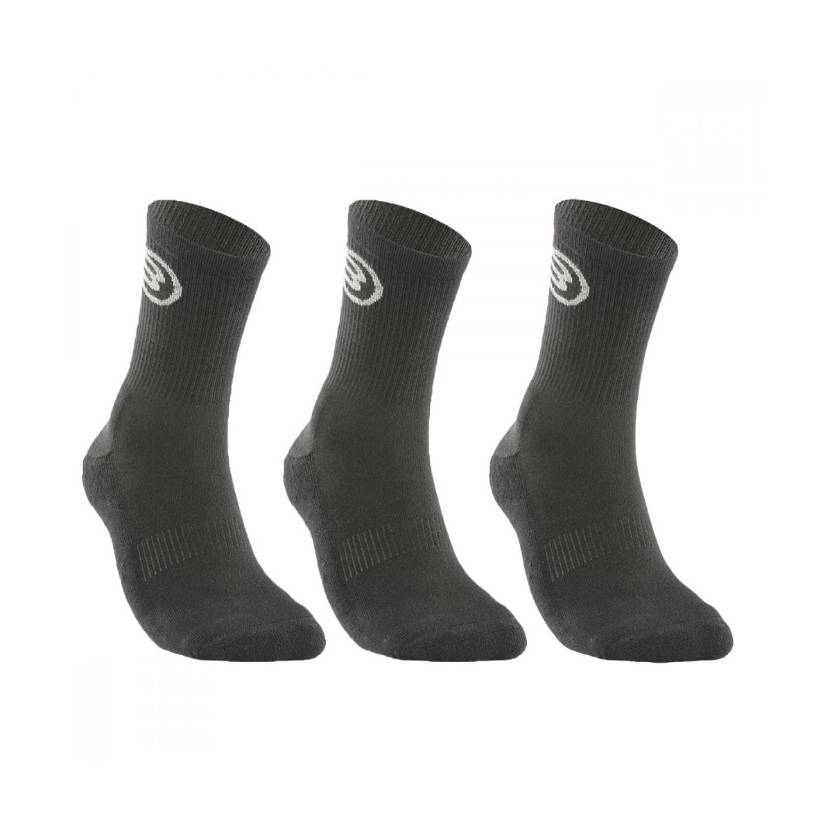 Bullpadel BP252 Socken Schwarz 3er-Pack