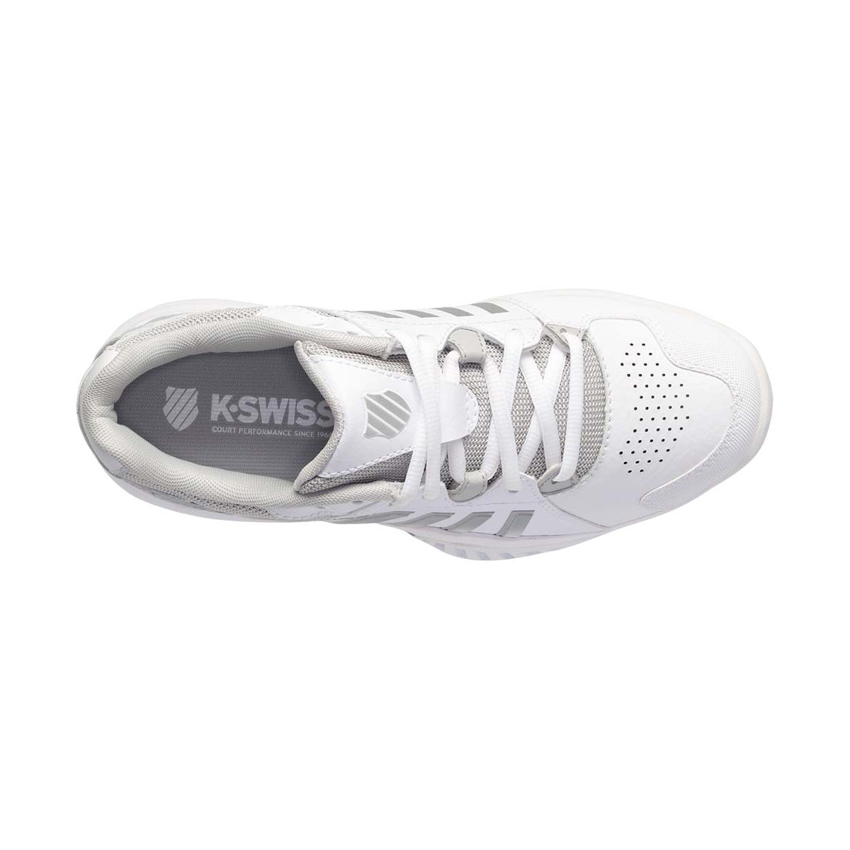 K-Swiss Receiver V Tennisschuhe Damen Wei&szlig; / Grau