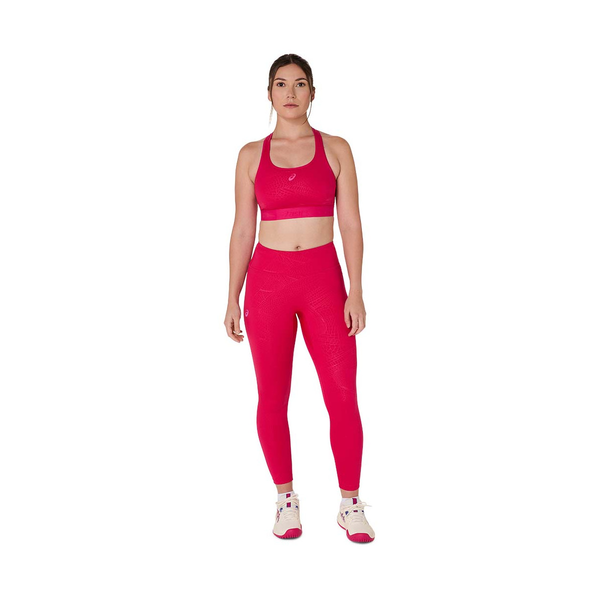 Asics Game 7/8 Leggings Damen Rosa