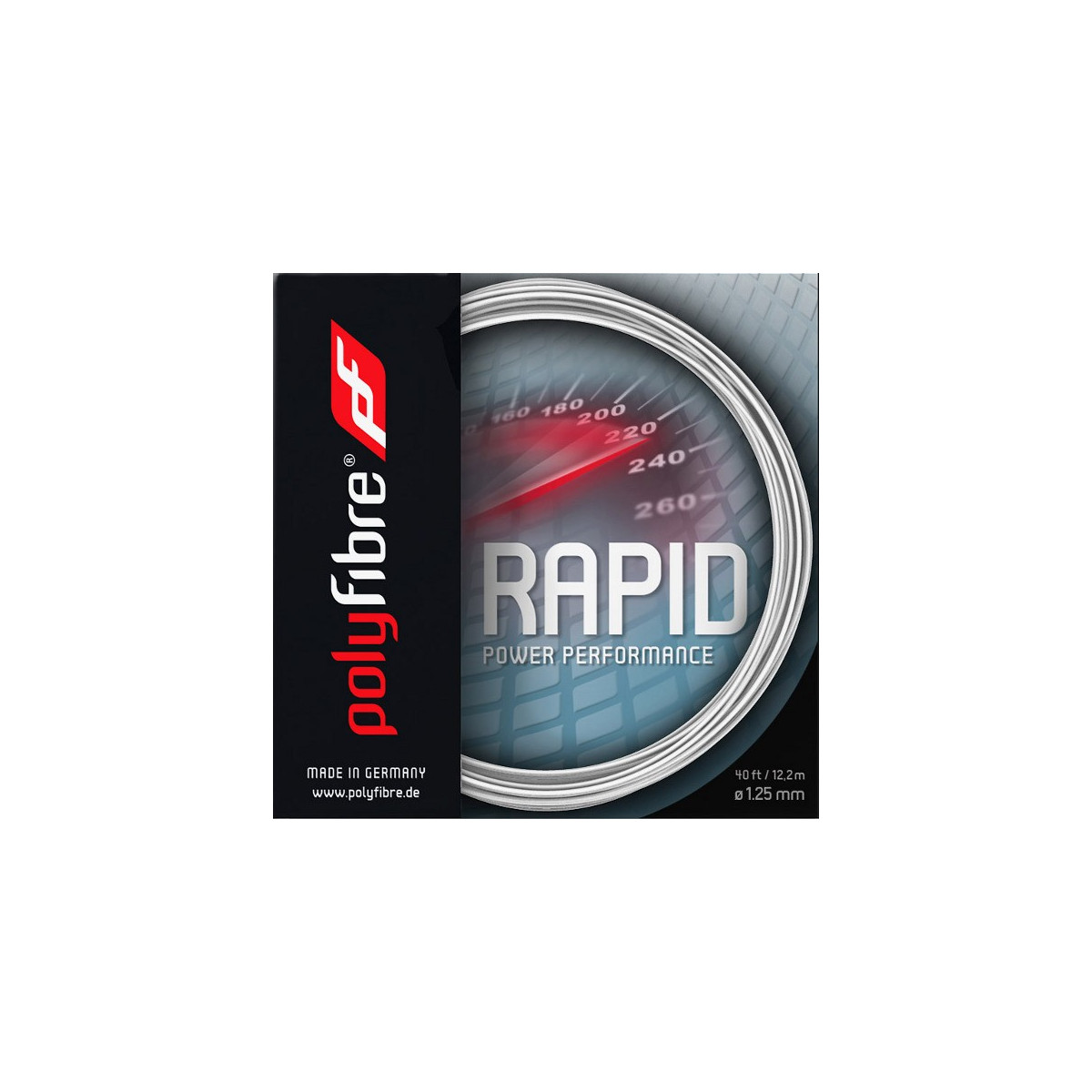 Polyfibre TCS Rapid Tennissaite 12 m