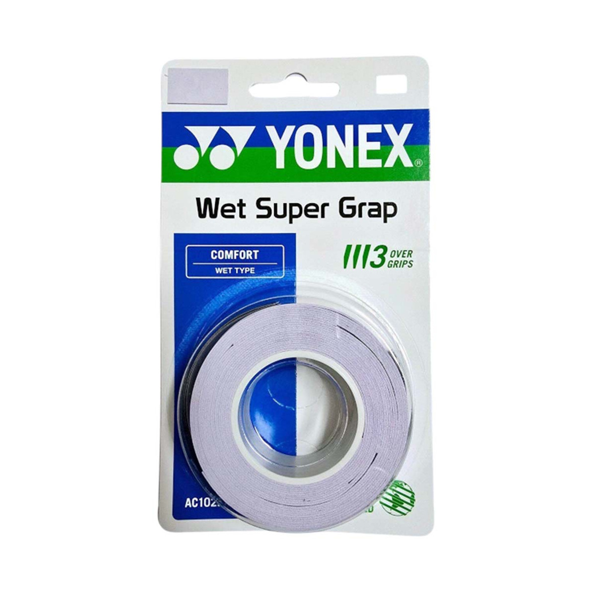 Yonex Wet Super Grap Overgrip Lila 3er-Pack