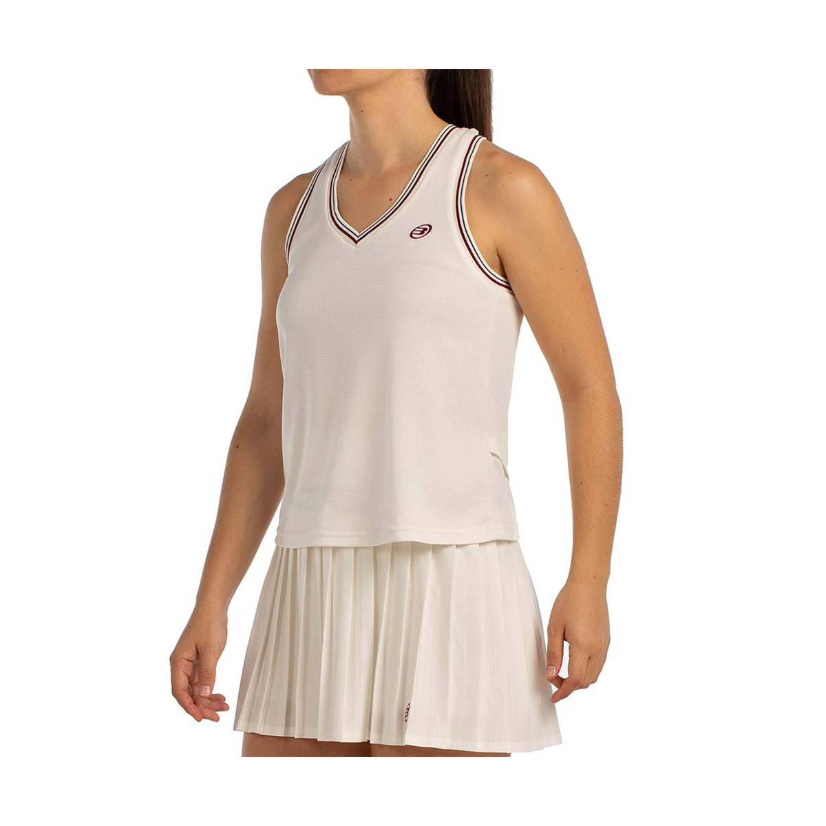 Bullpadel Aza T-Shirt Cremewei&szlig;