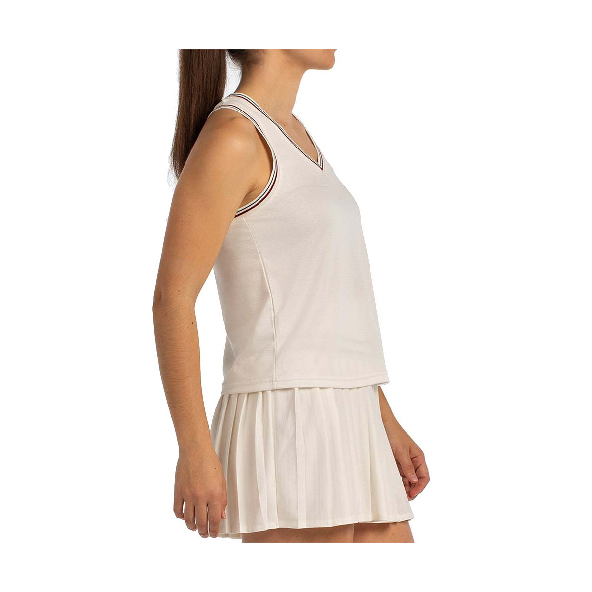 Bullpadel Aza T-Shirt Cremewei&szlig;