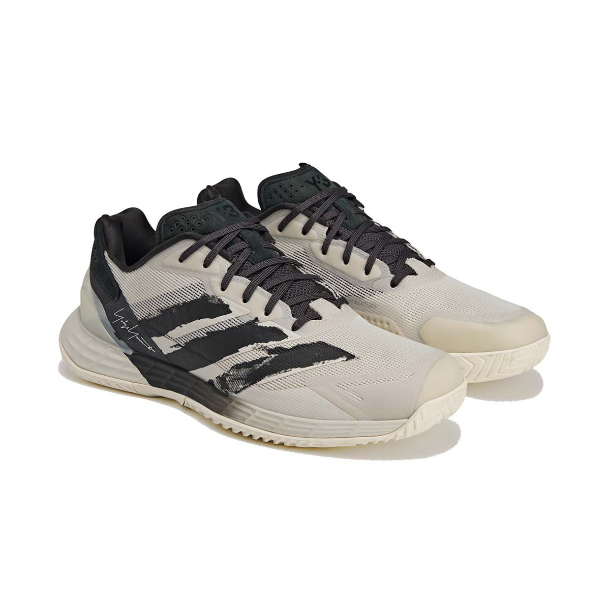 Adidas Defiant Speed 2 Y-3 Tennisschuhe Cremewei&szlig; / Schwarz