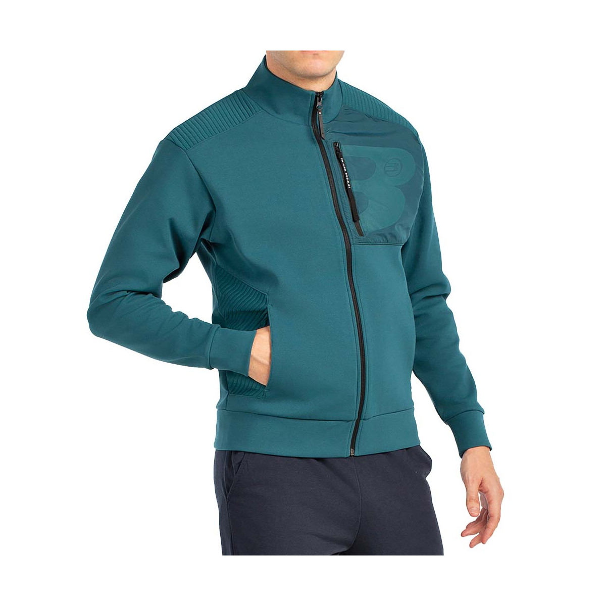Bullpadel Breen Sweatshirt Dunkelgr&uuml;n
