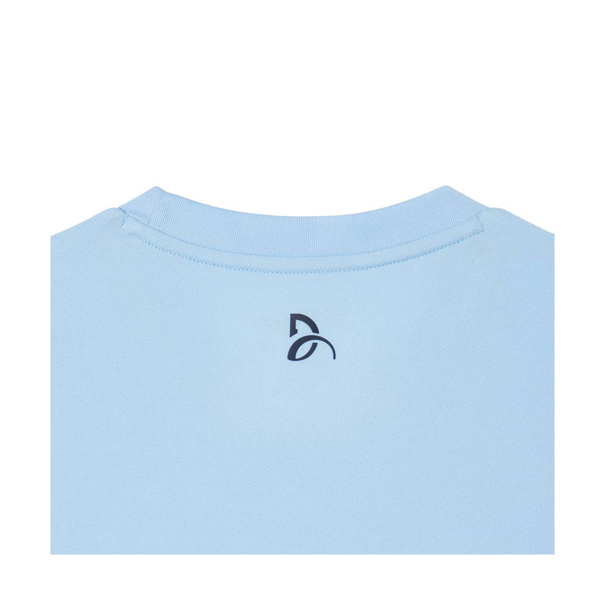 Lacoste Tennis Novak Djokovic Ultra Dry bedruckt T-Shirt Hellblau