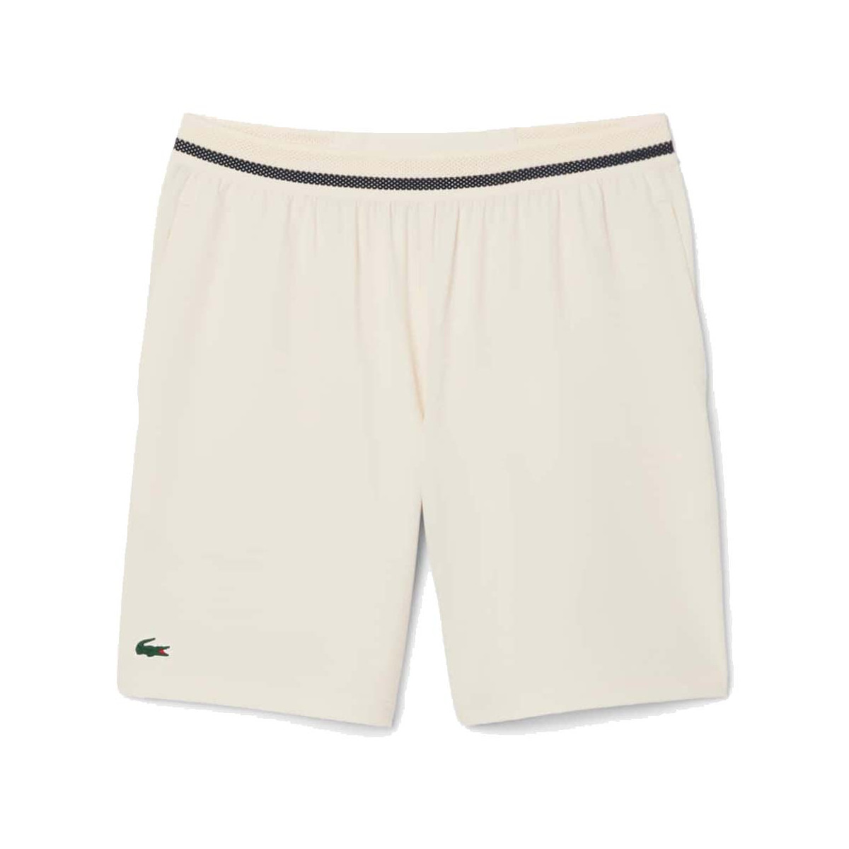 Lacoste Tennis x Novak Djokovic Short Cremewei&szlig;