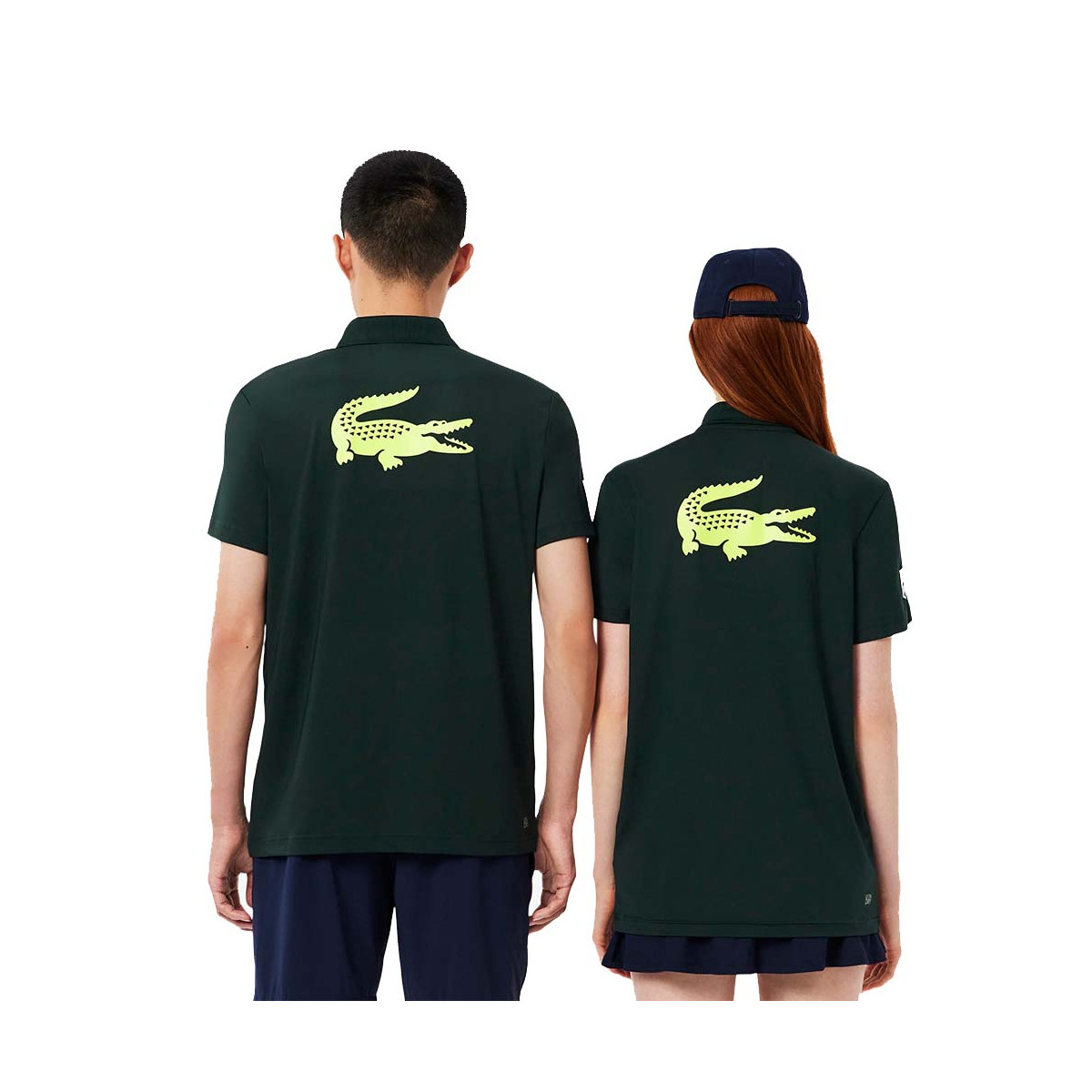 Lacoste Ballkind Rolex Paris Masters Poloshirt Gr&uuml;n