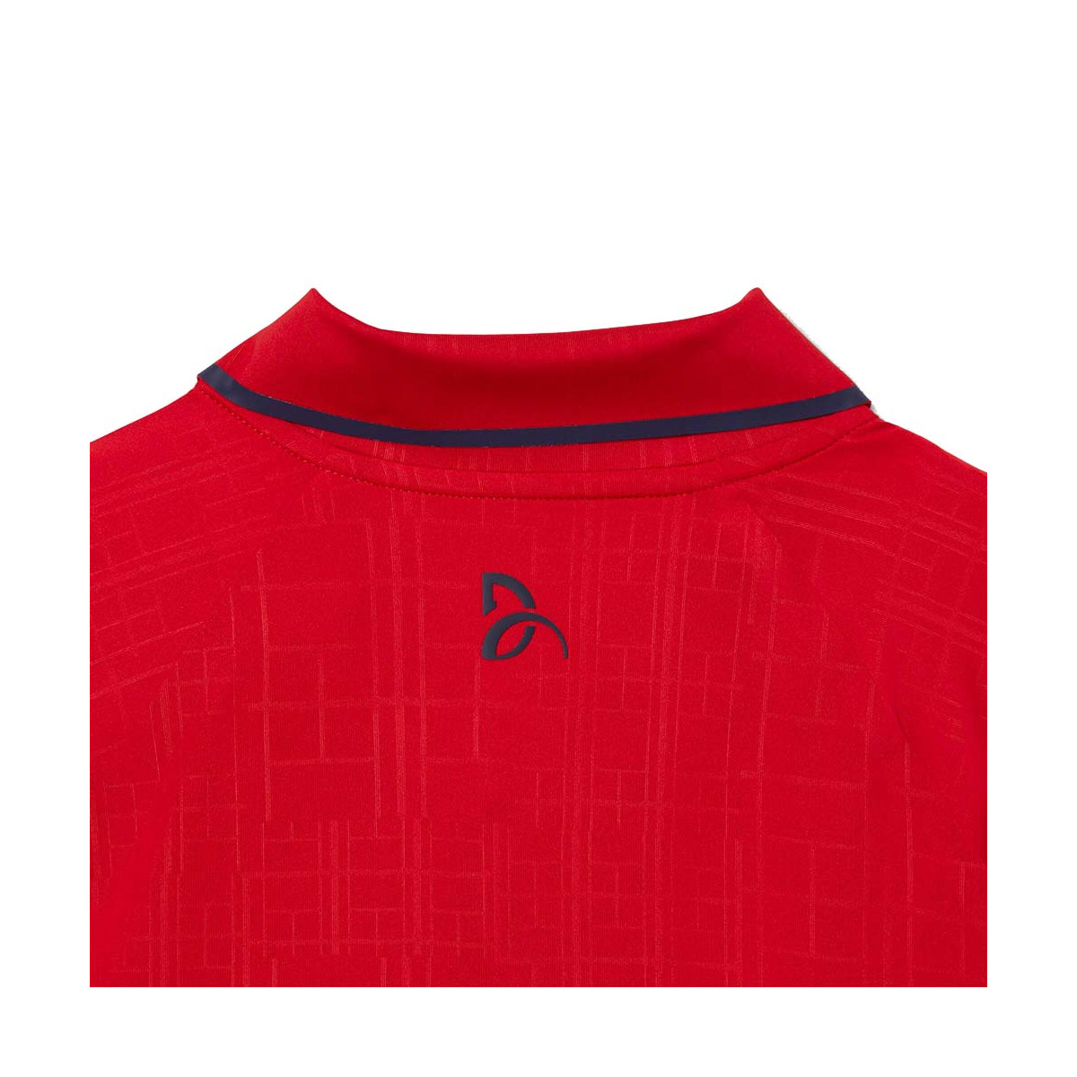 Lacoste Tennis Novak Djokovic On Court Poloshirt Rot