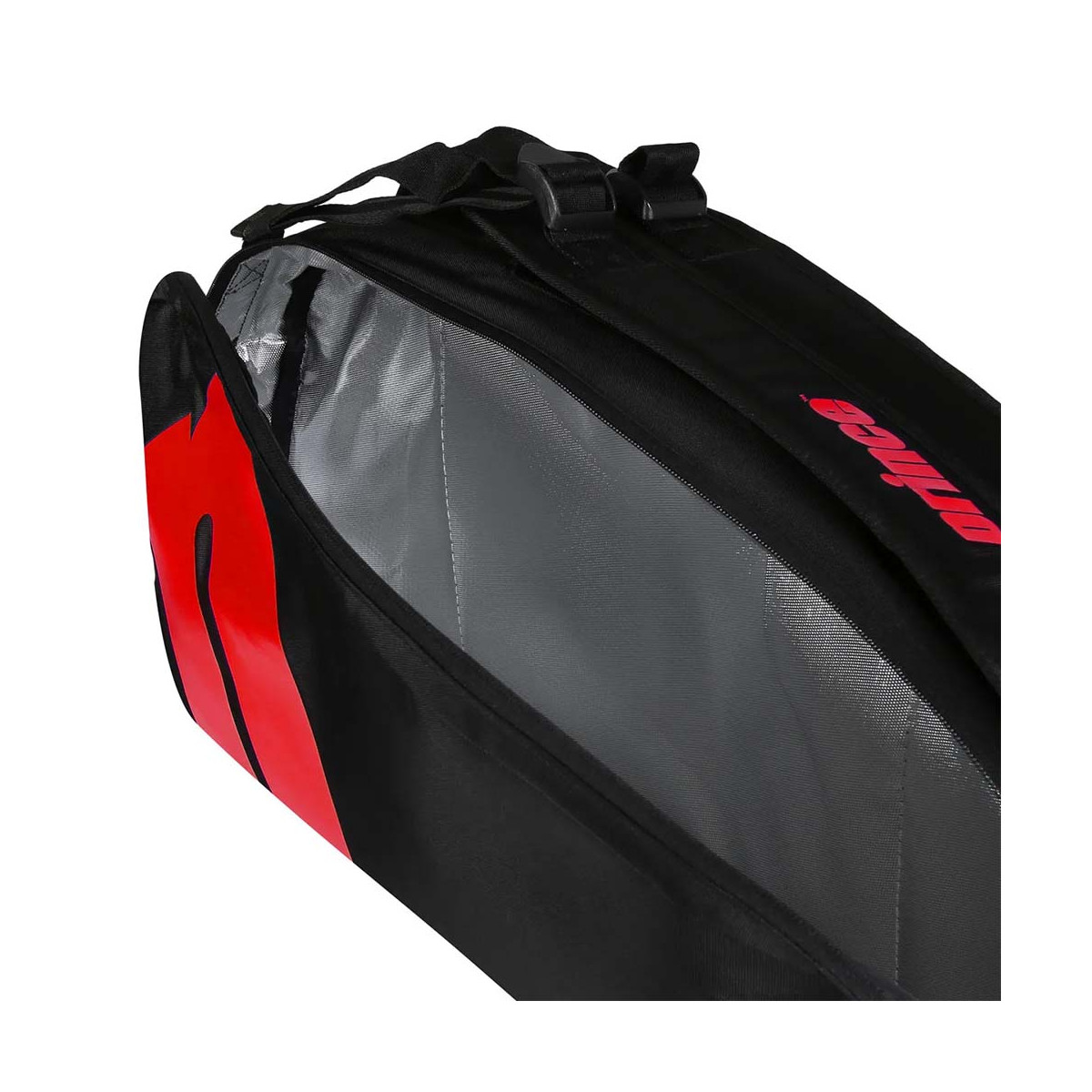 Prince Tour 2 Comp 6R Tennistasche Schwarz / Rot