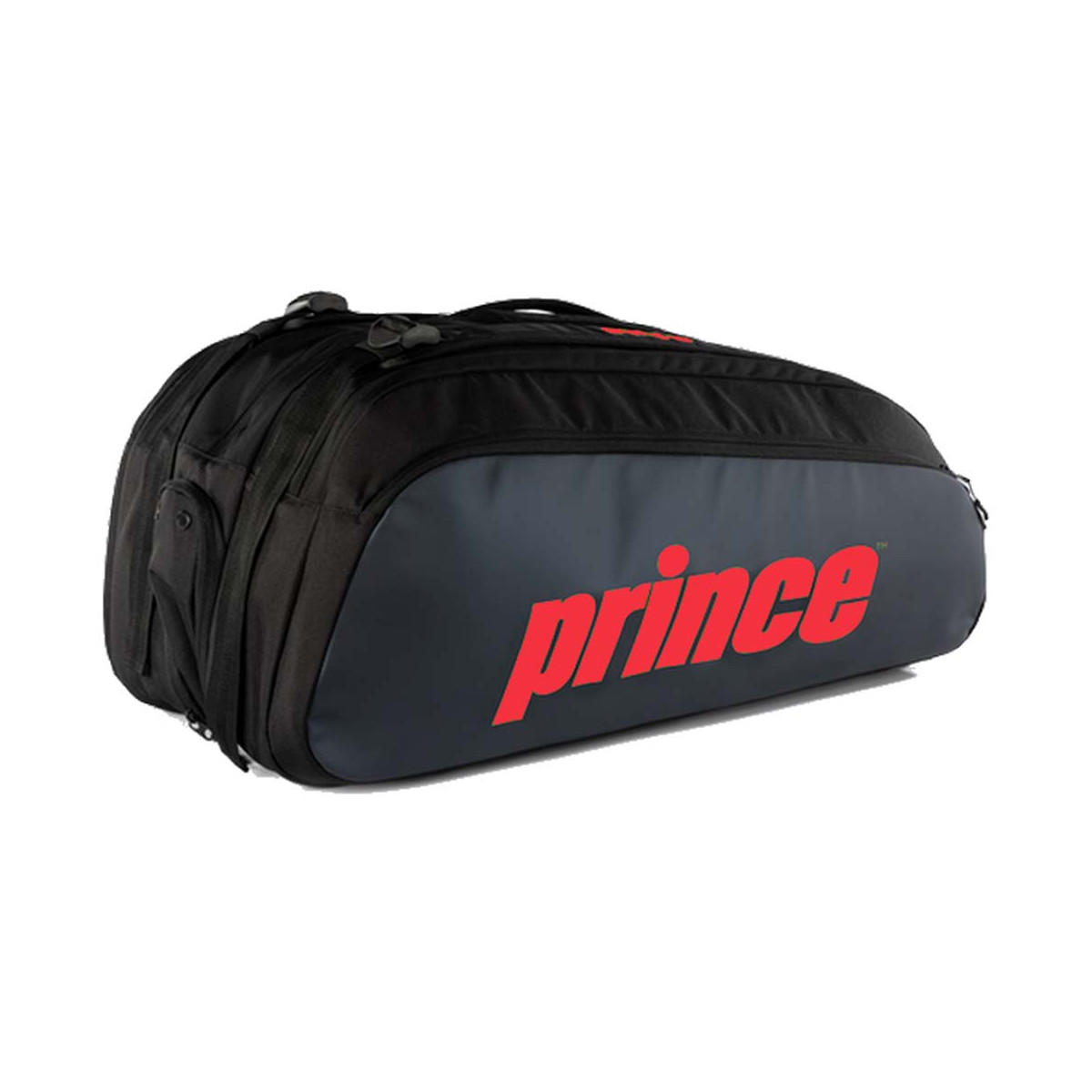 Prince Tour 3 Comp 9R Tennistasche Schwarz / Rot