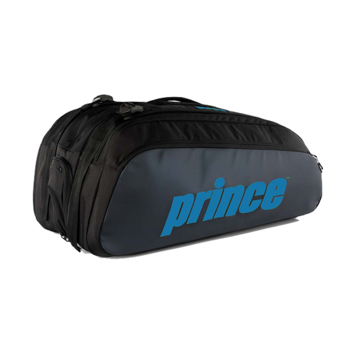 Prince Tour 3 Comp 9R Tennistasche Schwarz / Blau
