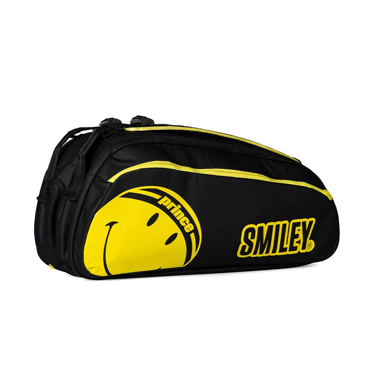Prince x Smiley Tour 3 Comp 9R Tennistasche