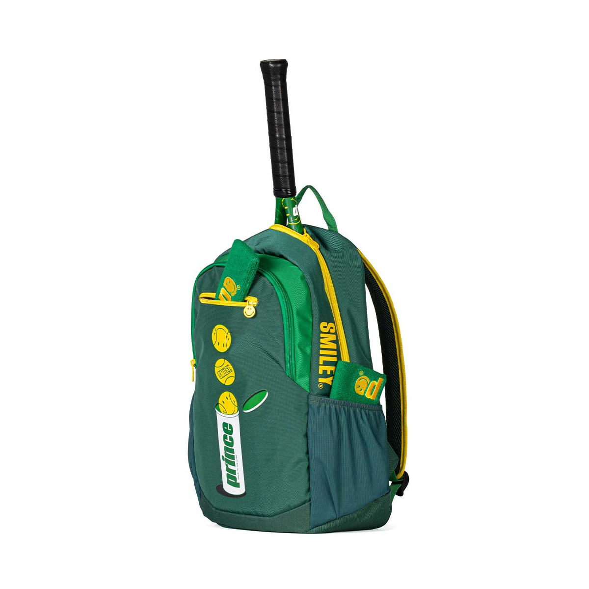 Prince x Smiley Tennisrucksack Gr&uuml;n