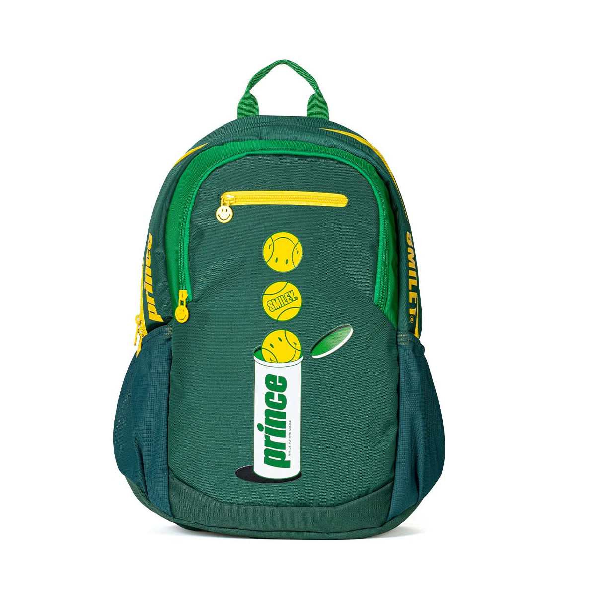 Prince x Smiley Tennisrucksack Gr&uuml;n