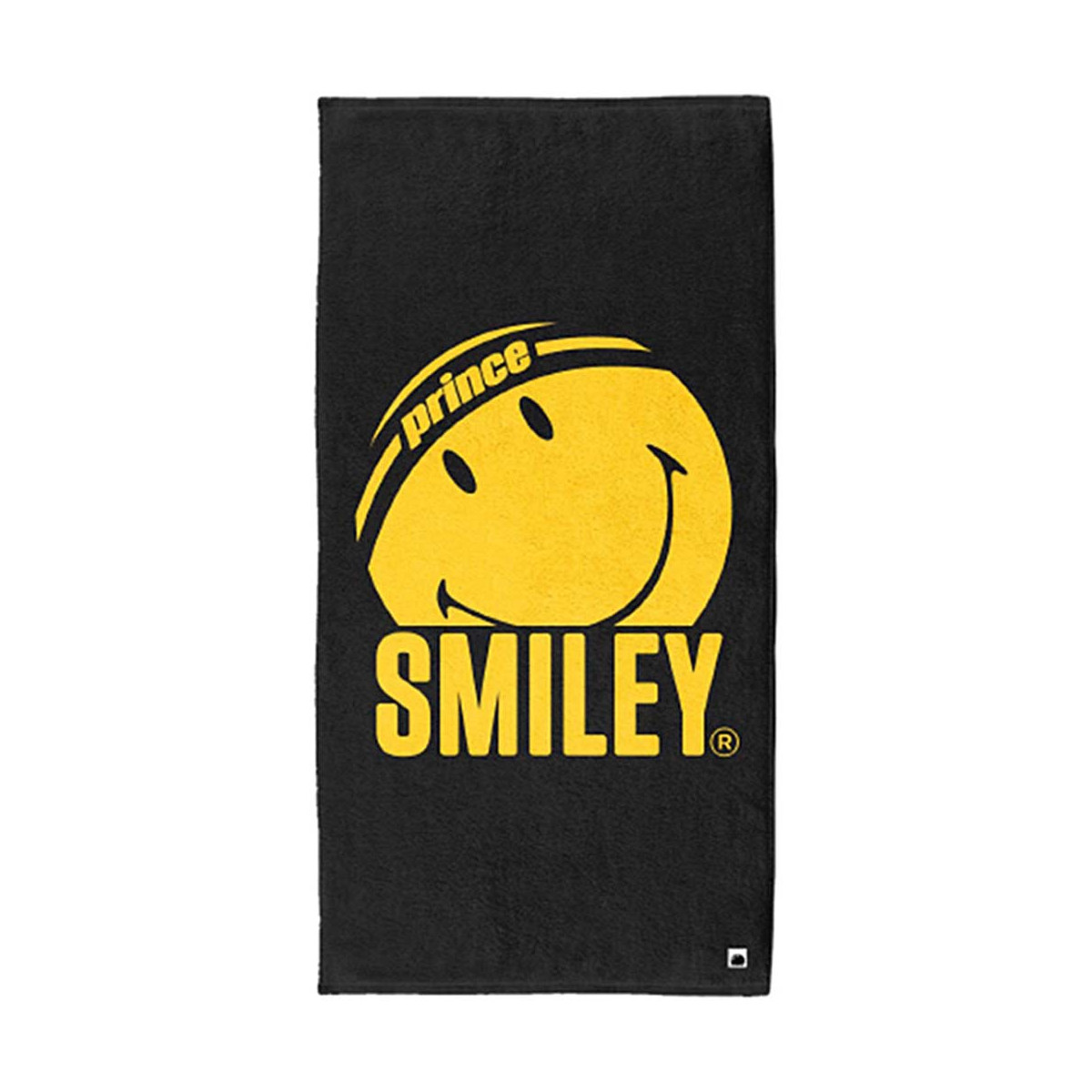 Prince x Smiley Handtuch Schwarz / Gelb